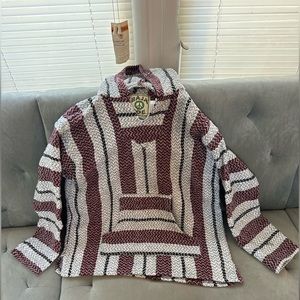 Baja Joe burgundy hoodie